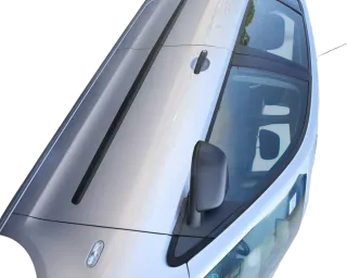 VW Polo 9N 9N3 Tür vorne rechts Beifahrertür 4/5-Türer grau silber LA7W ohneAnba - Bild 2
