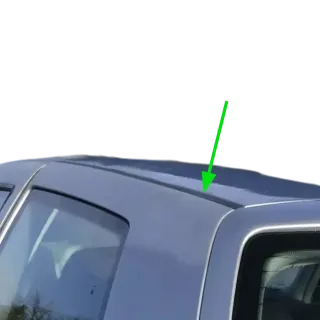 Golf 4 Dachdichtung Dichtung Dach oben links 3-Türer Dachleiste HINTEN - Bild 1