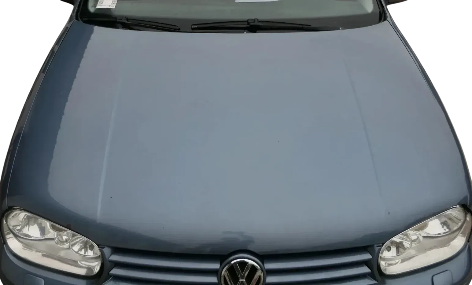VW Golf 4 Motorhaube Haube Klappe vorne blau LD5X - Bild 1