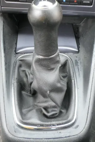 Golf 4 Bora Schaltknauf Schaltsack schwarz TDI Leder  klein - Bild 1