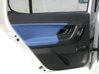 1x Fabia 5J Stufenheck Türverkleidung Verkleidung Tür hinten links Griff blau - Bild 2