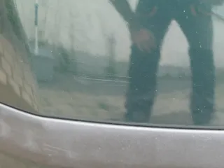 Fabia 6Y Stoßstange Stoßfänger vorne grün LF8C - Gitter - Bild 4