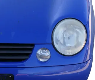 VW Lupo 6X Kühlergrill Grillleiste vorne Leiste blau LW5Z - Bild 4