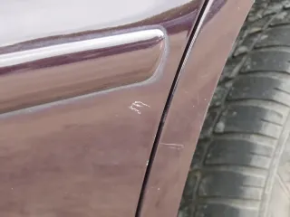 A4 B5 Tür nur Türblatt hinten links blau lila LY3K Kombi od Limo - Bild 9