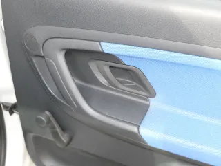 1x Fabia 5J Stufenheck Türverkleidung Verkleidung Tür hinten rechts Griff blau - Bild 3