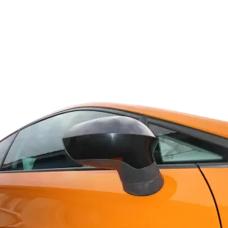 Seat Ibiza 6J elektrischer elektrisch Spiegel Außenspiegel rechts schwarz anklap - Bild 5