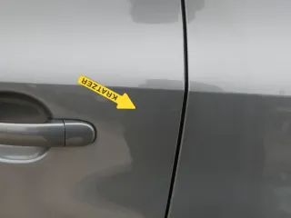 VW Tiguan 5N Tür hinten links grau LD7R - Bild 7