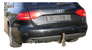 Audi A4 8K B8 Avant nur Spoiler für Stoßstange hinten Heckstoßstange Lippe AHK - Bild 3