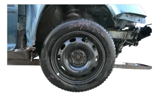 2x Golf 4 195/65 R15 91T Winterreifen M+S Reifen 6jx15H2 ET38 ca. 5,5-6mm Felgen - Bild 1