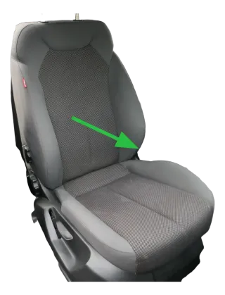 Leon Altea 5P XL Gurtschloß Schloß Gurt 5P0857756H rechts Beifahrersitz Sitz vor - Bild 2