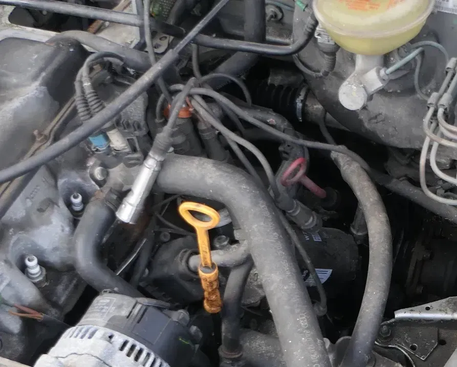 VW Golf 3 Vento Zündverteiler mit Zündkabel 048905237X ABT ABM Kabel - Bild 1