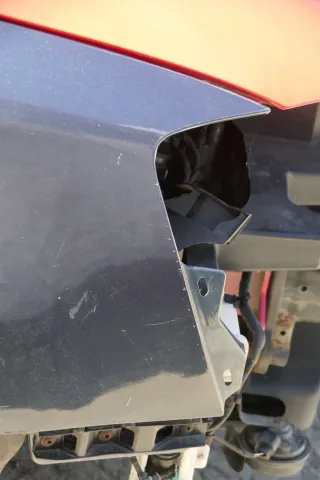 VW Passat 3C Kotflügel vorne rechts blau grau LC5F 3C0821022 - Bild 8