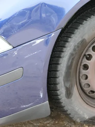 Skoda Octavia 1Z Stoßstange vorne Frontstoßstange blau LF5Q Stoßfänger - Bild 2