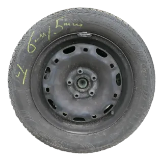 4x Skoda Fabia Felgen Reifen 165/70 R14 81T Winterreifen M&S 5jx14H2 ET35 5-7mm - Bild 3