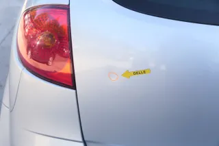 Seat Altea 5P Heckklappe mit Scheibe Klappe hinten silber LS7Y Kofferraumklappe - Bild 2