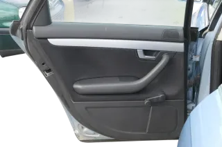 1x A4 8E B7 Türverkleidung Verkleidung Tür hinten links soul schwarz Griff Türgr - Bild 1