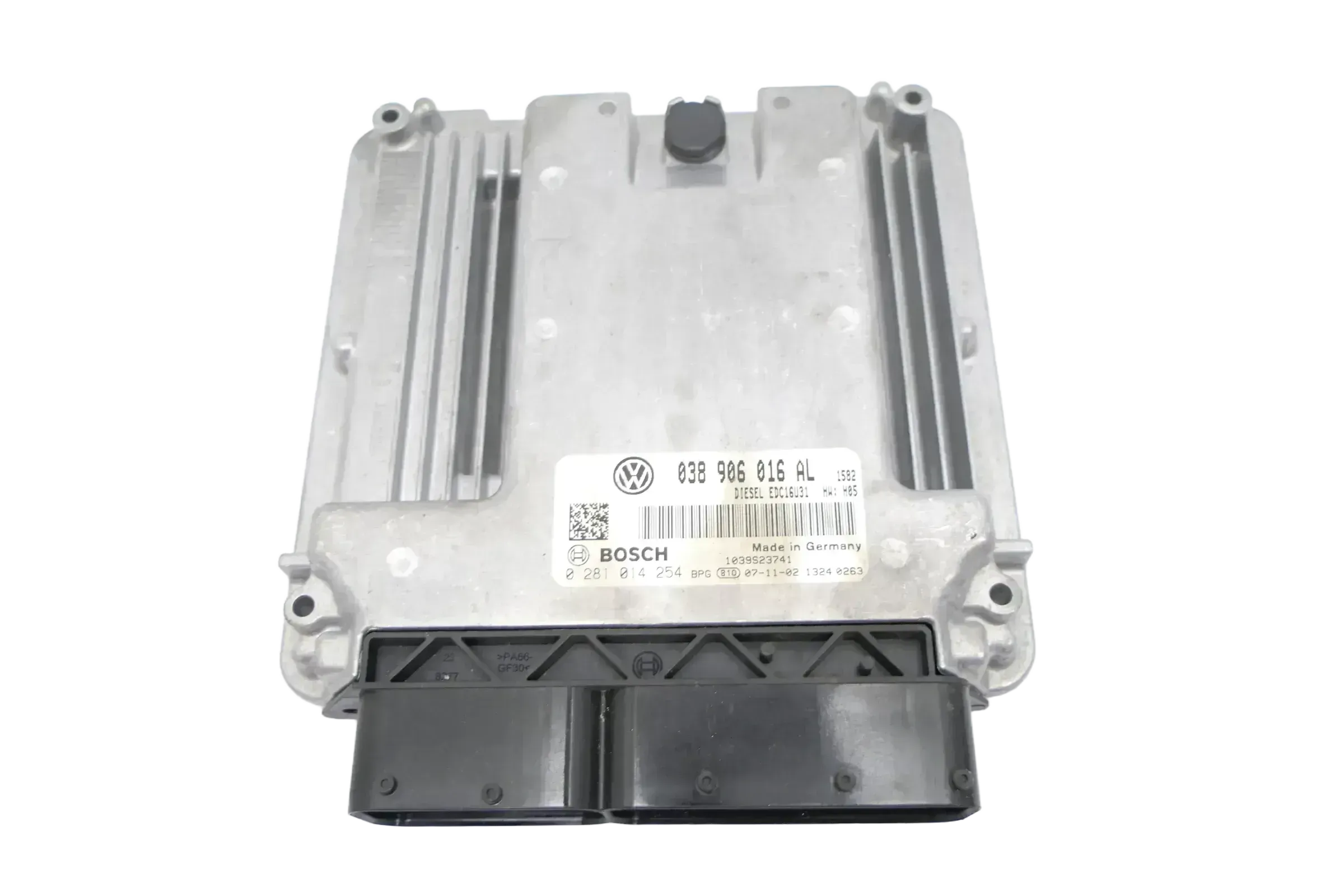 VW T5 Steuergerät Motor Motorsteuergerät 1,9 TDI BRS 77kw 038906016AL - Bild 1