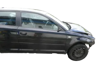 Audi A3 8P 2/3-Türer Tür vorne rechts Beifahrertür Türblatt schwarz LZ9Y - Bild 1