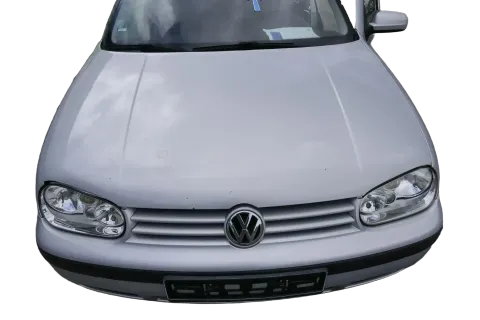 VW Golf 4 Motorhaube Haube Klappe vorne silber grau LB7Z satinsilber satin 846