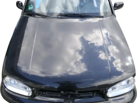 VW Golf 4 Cabrio 1E Motorhaube Haube Klappe vorne schwarz LC9Z