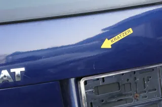 Passat 3BG Kombi Variant Heckklappe Klappe Kofferraumklappe grau LD7W Scheibe - Bild 4