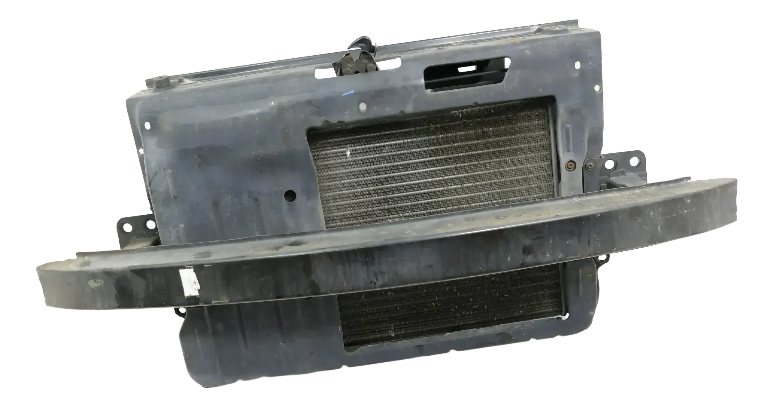 VW Fox Schloßträger Kühler Benziner (ohneKlima) 5Z0805588 F + Pralldämpfer + Lüf - Bild 1