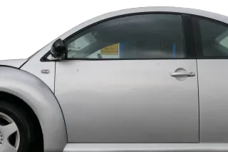 VW New Beetle 1C 9C Tür vorne links Fahrertür silber grau LG9R - OHNE Anbauteile - Bild 1