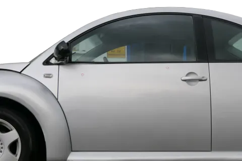 VW New Beetle 1C 9C Tür vorne links Fahrertür silber grau LG9R - OHNE Anbauteile