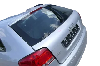 Audi A3 8P 2/3-Türer Heckklappe Klappe hinten grau silber LX7W 2/3-Türer - Bild 4