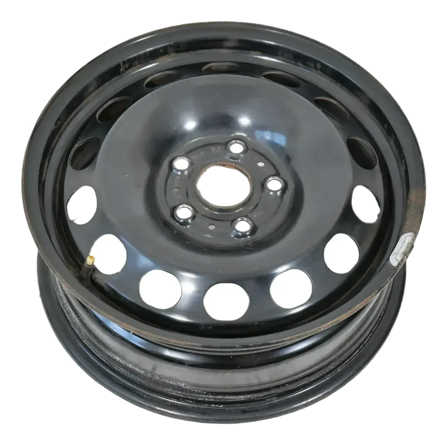 1x Golf 7 nur Felge Stahlfelge 16 Zoll 5Q0601027Q 6jx16 ET48 - Bild 1