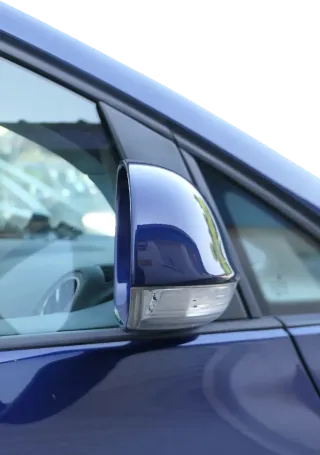 VW Golf 5M1 Plus elektrischer Spiegel rechts Blinker blau LD5Q Glas - Bild 3