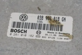 Skoda Octavia 1U Steuergerät 1,9 TDI 66kw 90PS AHF Motor 038906018GN - Bild 3