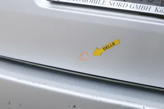 Passat 3BG Kombi Variant Heckklappe Klappe Kofferraumklappe silber LA7W Scheibe - Bild 4