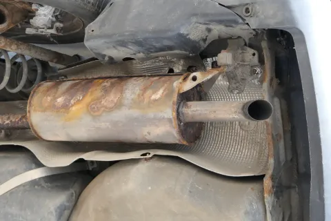 Passat 3B 3BG Auspuff Endschalldämpfer Endtopf hinten 1,6 ALZ 75kw