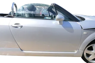 Audi TT 8N Roadster Tür Türblatt vorne rechts Beifahrertür silber LY7W ohneAnbau - Bild 1