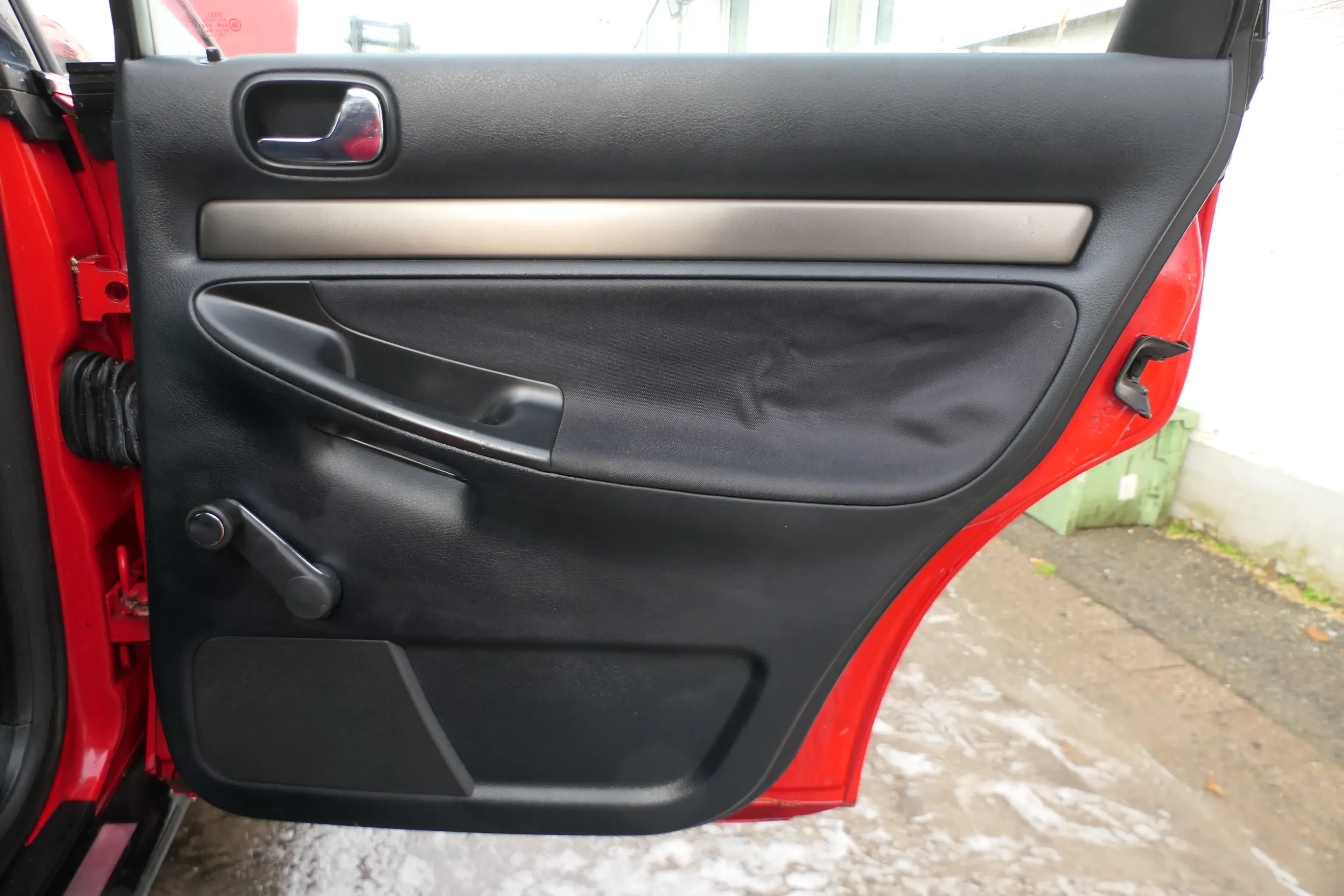 1x Audi A4 B5 Türverkleidung Verkleidung Tür hinten rechts Griff Öffner - Bild 1
