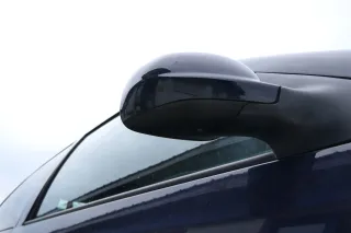 VW Golf 4 Bora manueller Spiegel vorne rechts Außenspiegel blau LA5G - Bild 4