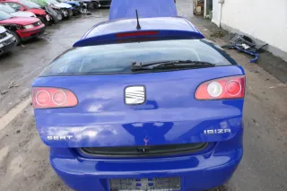 Ibiza 6L Heckklappe Klappe hinten Kofferraumklappe blau LS5G ohne Spoiler - Bild 5