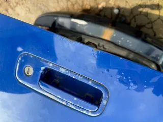 VW Golf 4 Limousine Heckklappe Kofferraumklappe Klappe hinten blau LW5Z-ohneAnb - Bild 5