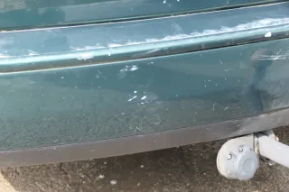 VW Golf 4 Bora Kombi Stoßstange hinten Heckstoßstange Stoßfänger grün LC6M - Bild 7
