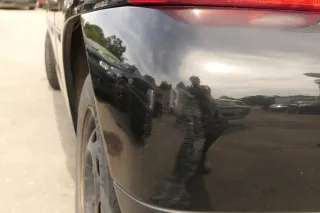 VW Lupo Stoßstange hinten Heckstoßstange Stoßfänger schwarz L041 uni 159833 - Bild 7
