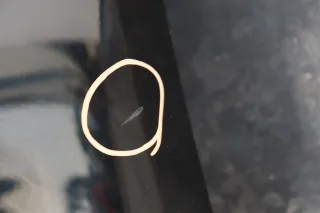 VW Polo 9N 9N3  Limousine Stoßstange hinten Heckstoßstange Stoßfänger schwarz - Bild 2