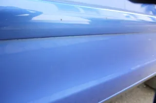 VW Polo 9N 9N3 Tür vorne rechts Beifahrertür 4/5-Türer blau LA5M - ohne Anbautei - Bild 6