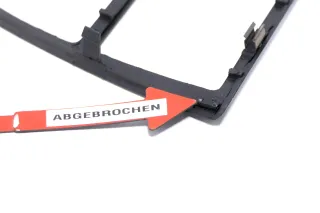 Audi A6 4B Mittelkonsole Verkleidung um Radio Blende 4B0863263F 4B0863321C - Bild 7