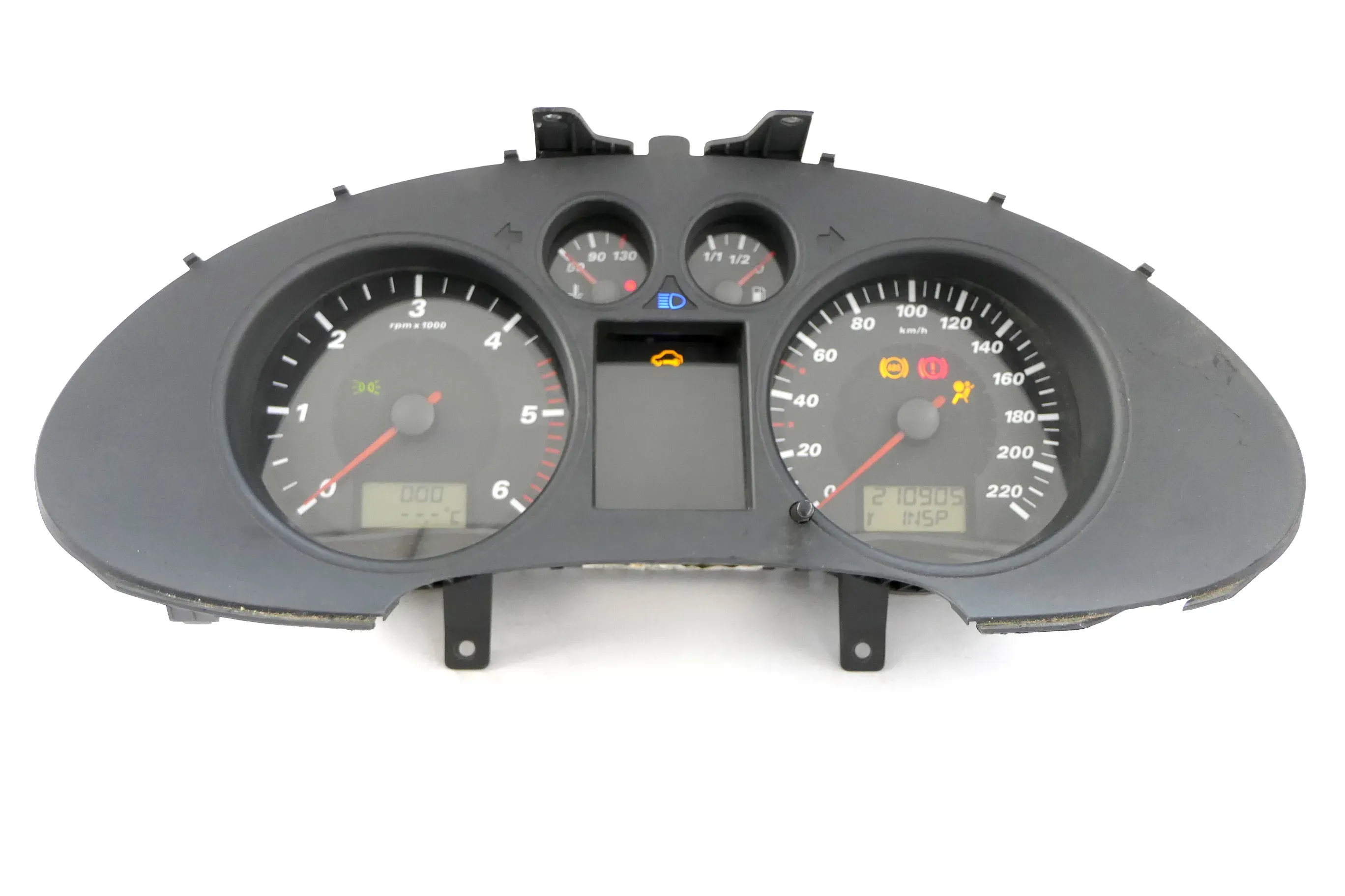 Seat Ibiza 6L Tacho Tachometer Kombiinstrument 210.000km 6L0920801A TDI SDI - Bild 1