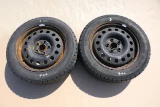 2x VW Sharan 7M Alhambra Sommerreifen Reifen Felgen 195/60R R16 99/97H   7mm - Bild 1