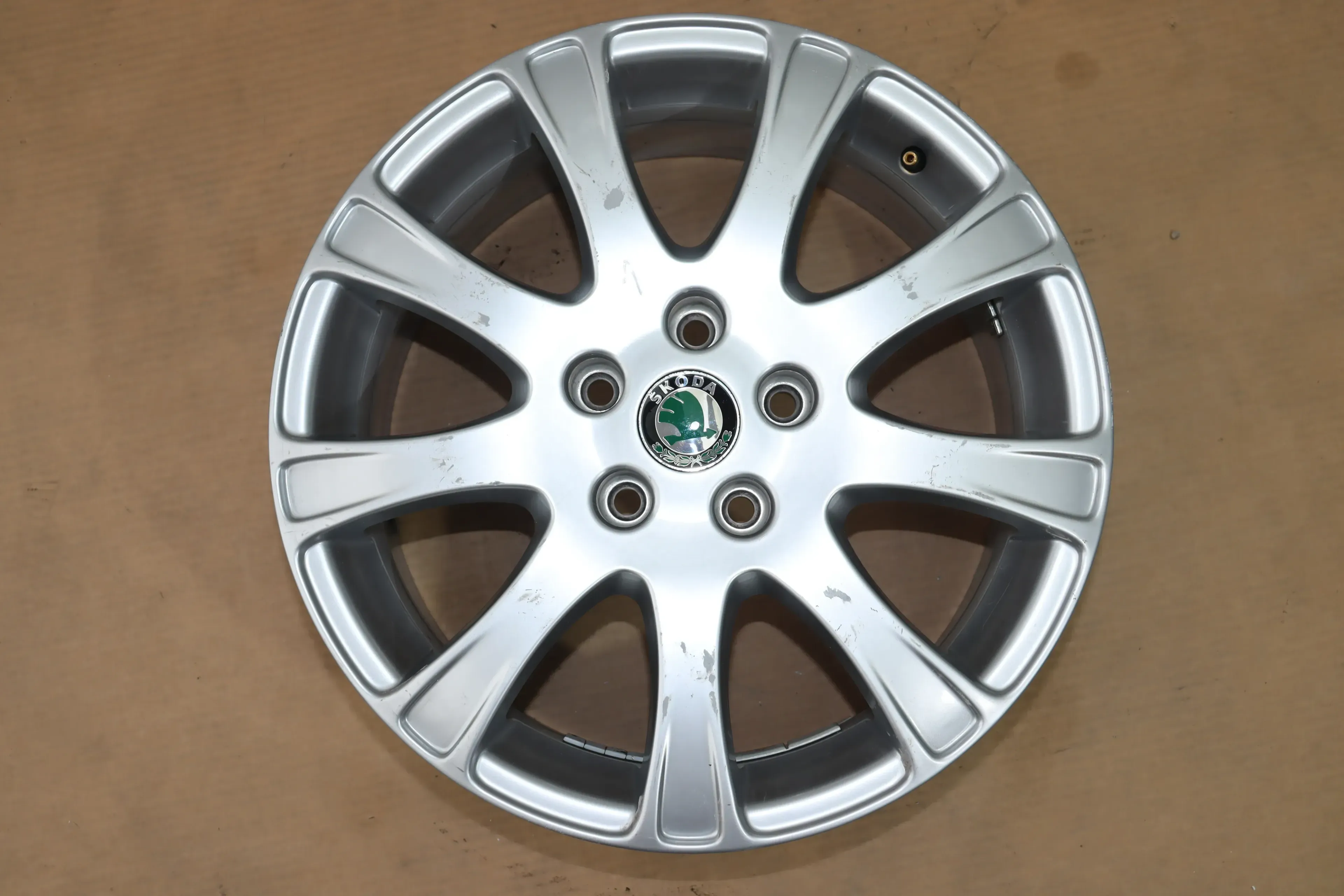 1x Felge Alufelge Skoda Octavia 1Z 7jx17H2 ET54 1Z0601025G 1Z0601025GA Sputnik - Bild 1
