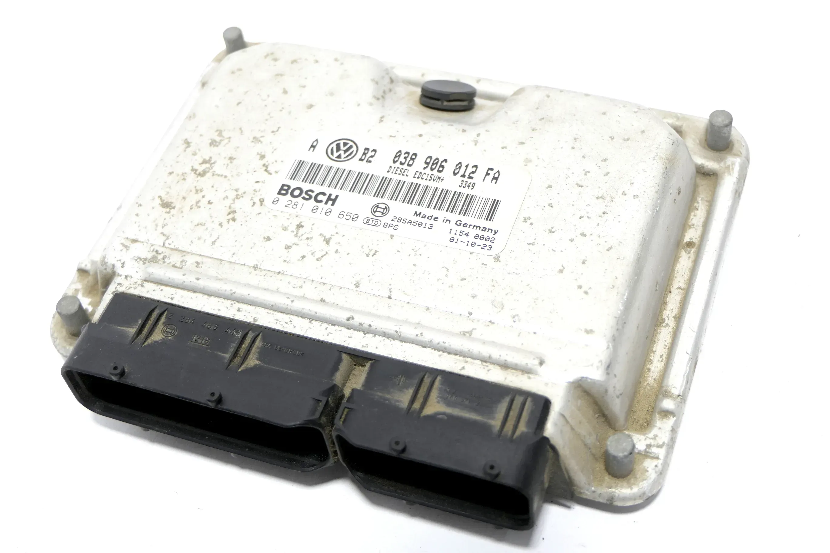 VW Golf 4 Bora Steuergerät 1,9 TDI 66kw 90PS ALH Motor 038906012FA - Bild 1