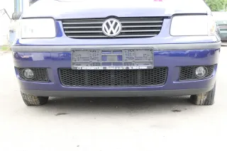 VW Polo 6N2 Stoßstange vorne Frontstoßstange Stoßfänger blau LB5N indigo NSW - Bild 1