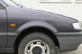VW Passat 35i 3A Kotflügel vorne rechts blau grau LC5P - Bild 1